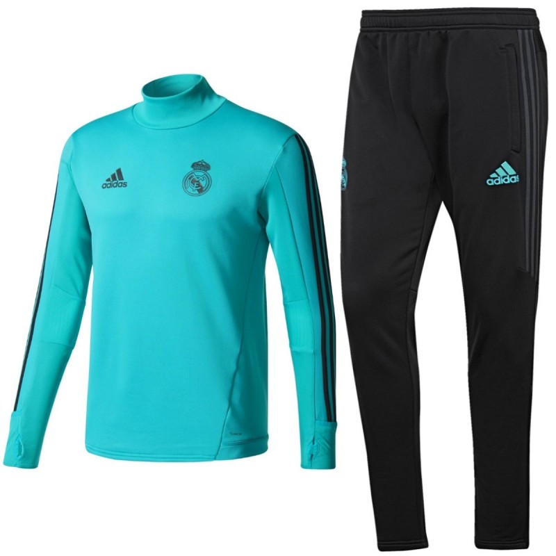 Chandal de entreno Real Madrid 2017/18 negro - Adidas