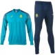 Chandal sweat de entreno azul Villarreal CF 2017/18 - Joma
