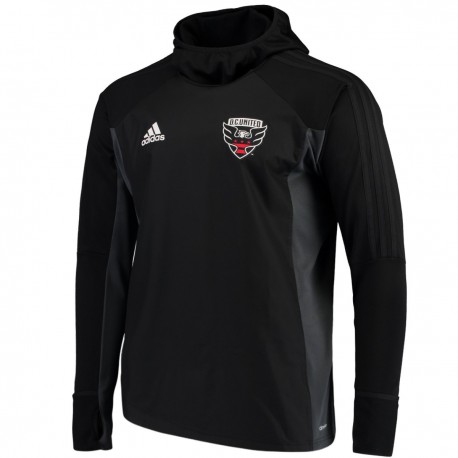 Tech sweat top d'entrainement DC United warm-up 2017/18 - Adidas