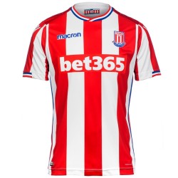 Maillot de foot Stoke City FC domicile 2017/18 - Macron