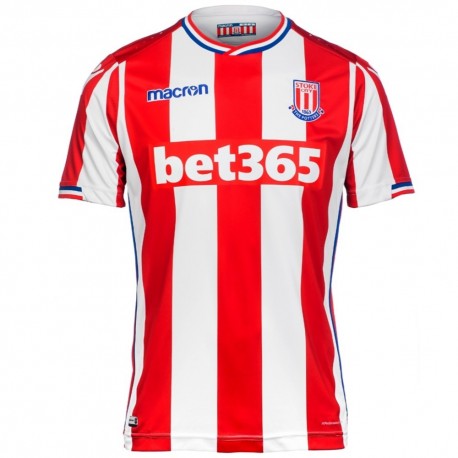 Stoke City Fußball Trikot Home 2017/18 - Macron