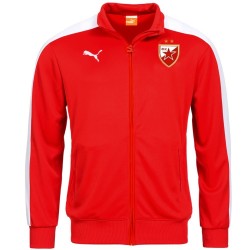 Chaqueta T7 de presentacion Estrella Roja de Belgrado 2016 rojo - Puma
