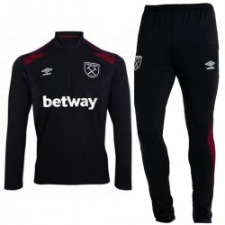 Survetement Tech d'entrainement West Ham United 2017/18 noir - Umbro