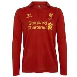 Liverpool Fc Soccer Jersey casa 2012/2013 largas mangas-Guerrero