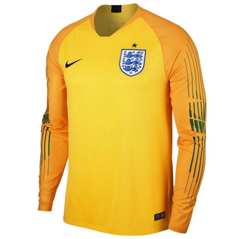 más estoy de acuerdo Emigrar England football goalkeeper Home shirt 2018/19 - Nike