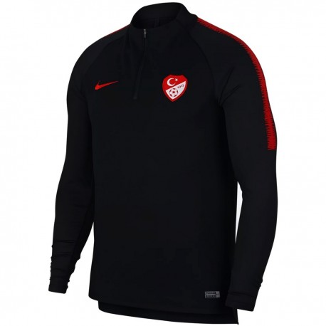Felpa tecnica allenamento nera Nazionale Turchia 2018/19 - Nike