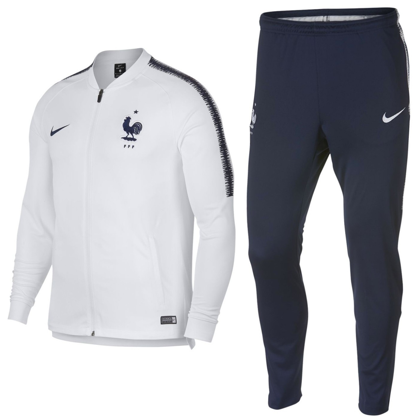 Veste Nike D'Entraînement France 2018/2019 - Taille M (Femme) - Maillot De Foot