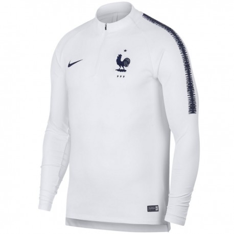 Frankreich Fussball Tech Trainingssweat  2018/19 - Nike