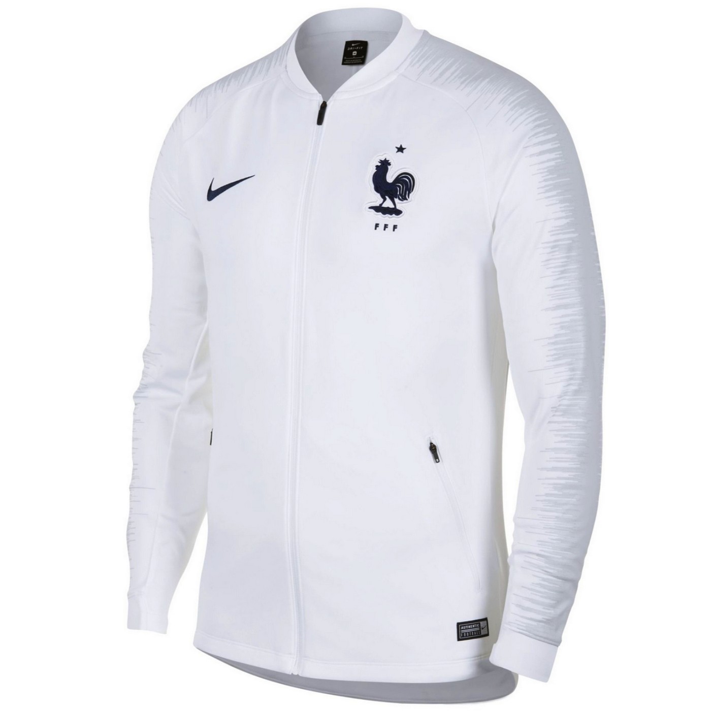 Tumor maligno Racionalización escalada France football white pre-match presentation jacket 2018/19 - Nike