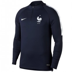 Tech sweat top d'entrainement France 2018/19 bleu - Nike