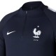 France football navy training technical sweatshirt 2018/19 - Nike