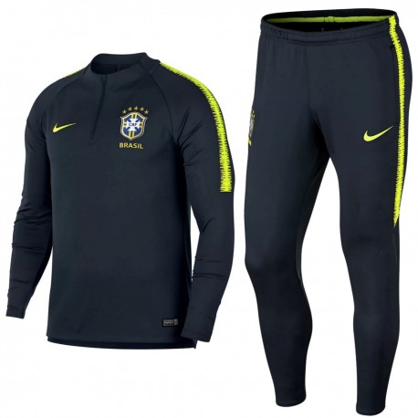 Brasilien Fussball team Tech Trainingsanzug 2018/19 - Nike