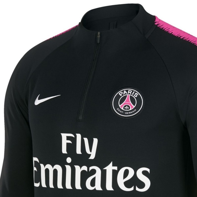 PSG Paris Saint-Germain Tech Trainingssweat 2018/19 schwarz - Nike