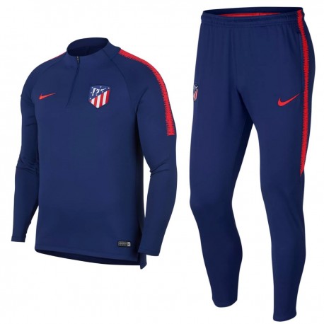 Atletico Madrid blue technical training tracksuit 2018 19 Nike