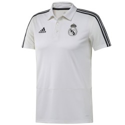 Real Madrid präsentations polo-shirt 2018/19 weiss - Adidas