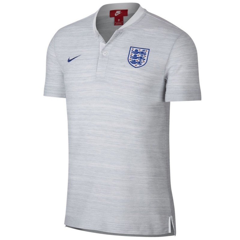 England Grand Slam grey presentation polo shirt 2018/19 -