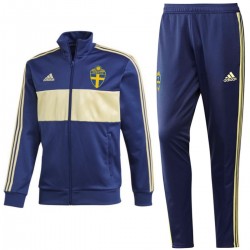 Sweden casual training presentation tracksuit 2018/19 - Adidas