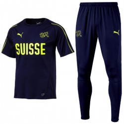 Completo da allenamento blu nazionale Svizzera 2018/19 - Puma