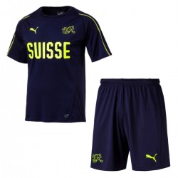 Conjunto de entreno selección de Suiza 2018/19 azul - Puma