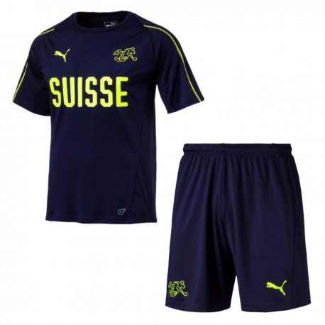Ensemble d'entrainement Suisse 2018/19 bleu - Puma