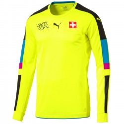 Camiseta de portero seleccion Suiza 2016/17 fluo - Puma
