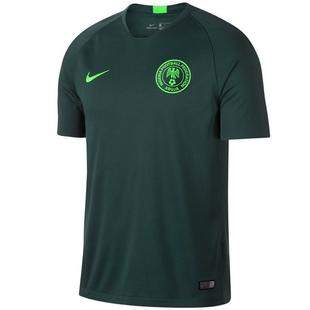 camiseta verde Nigeria Mundial 2018 - Nike