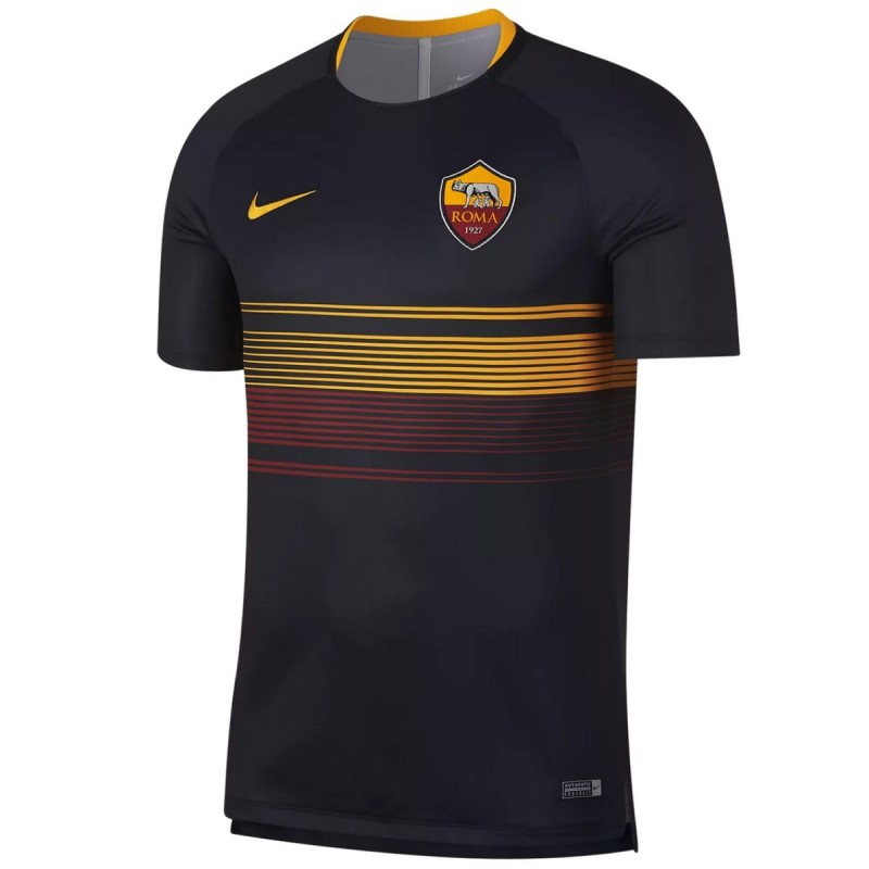 después del colegio Barricada Collar AS Roma camiseta entreno pre-match 2018/19 - Nike