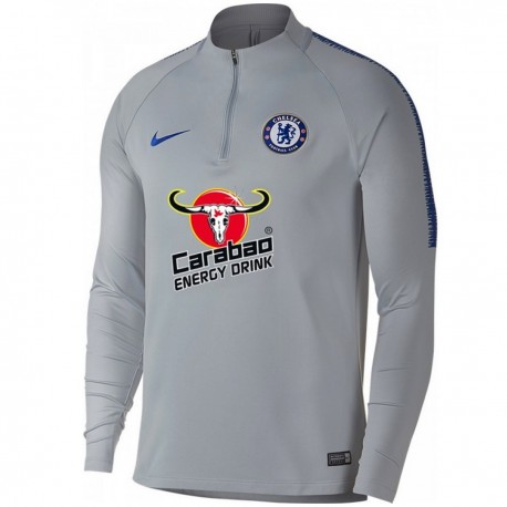 Tech sweat top d'entrainement Chelsea FC 2018/19 gris - Nike