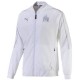 Olympique Marseille white/navy presentation tracksuit 2018/19 - Puma
