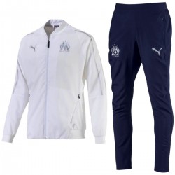 Survêtement de presentation Olympique Marseille 2018/19 blanc/bleu - Puma