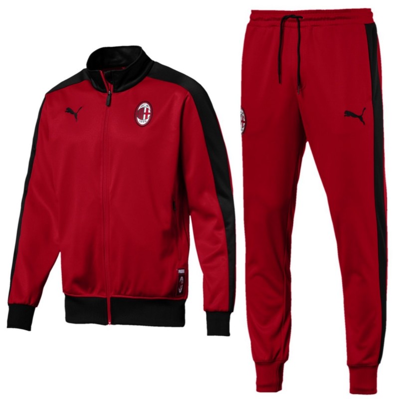 red and white puma tracksuit