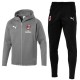 AC Milan casual presentation sweat tracksuit 2018/19 grey - Puma
