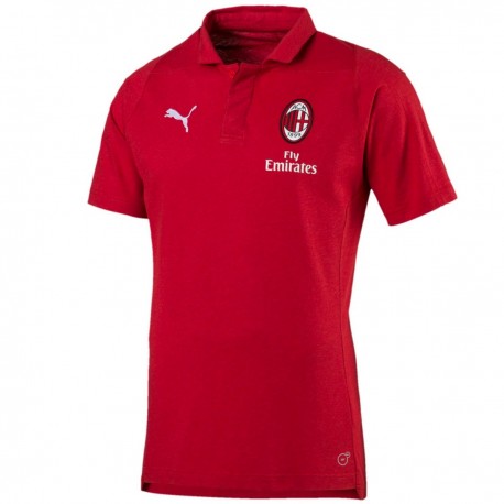 Buy AC Milan Puma presentation polo 2018/19 Casual red