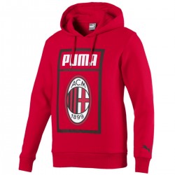 AC Mailand Fans Präsentation hoodie 2018/19 rot - Puma