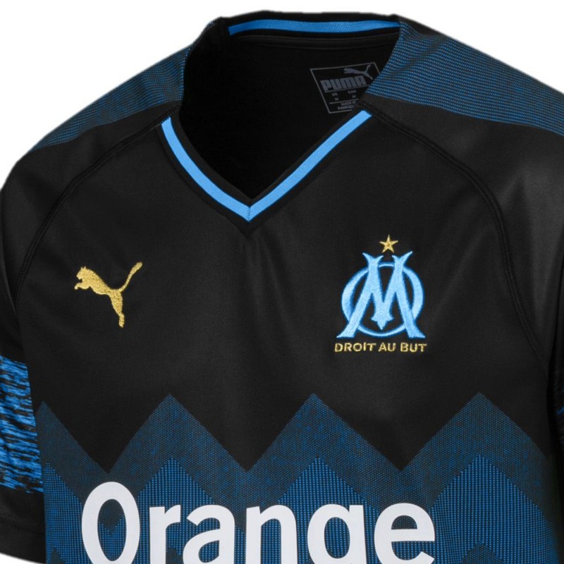 Maillot Football Puma OM Olympique de Marseille T M Extérieur 2019