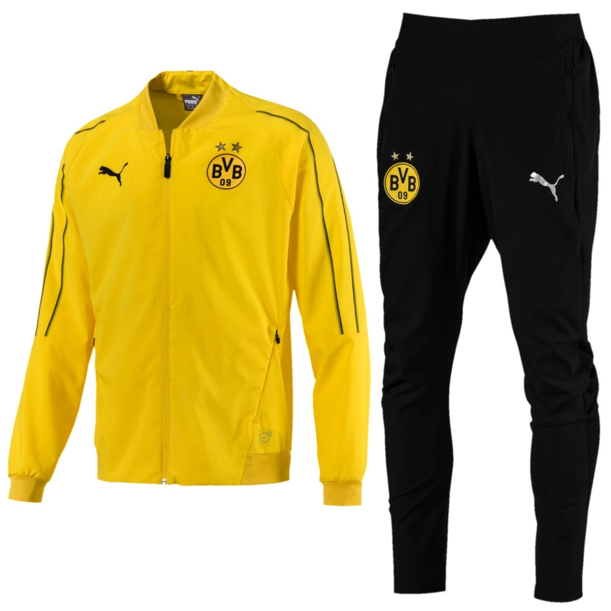 puma tracksuit yellow