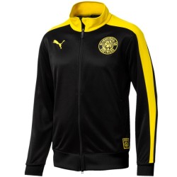 BVB Borussia Dortmund T7 Präsentation Trainingsjacke 2018/19 schwarz - Puma