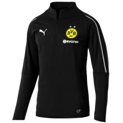 Tech sweat top d'entrainement BVB Borussia Dortmund 2018/19 noir - Puma