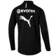 Tech sweat top d'entrainement BVB Borussia Dortmund 2018/19 noir - Puma