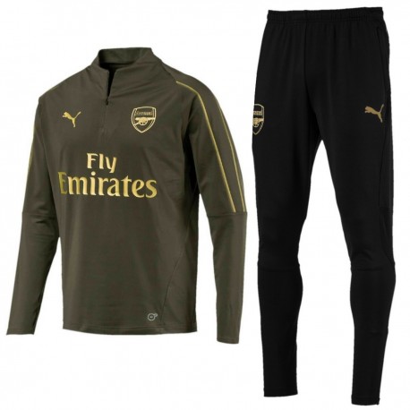 Chandal tecnico verde entreno Arsenal FC 2018/19 - Puma