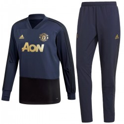 Chandal de entreno sweat Manchester United UCL 2018/19 - Adidas