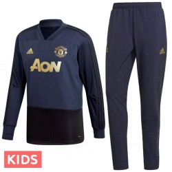 Kids - Manchester United UCL training sweat tracksuit 2018/19 - Adidas