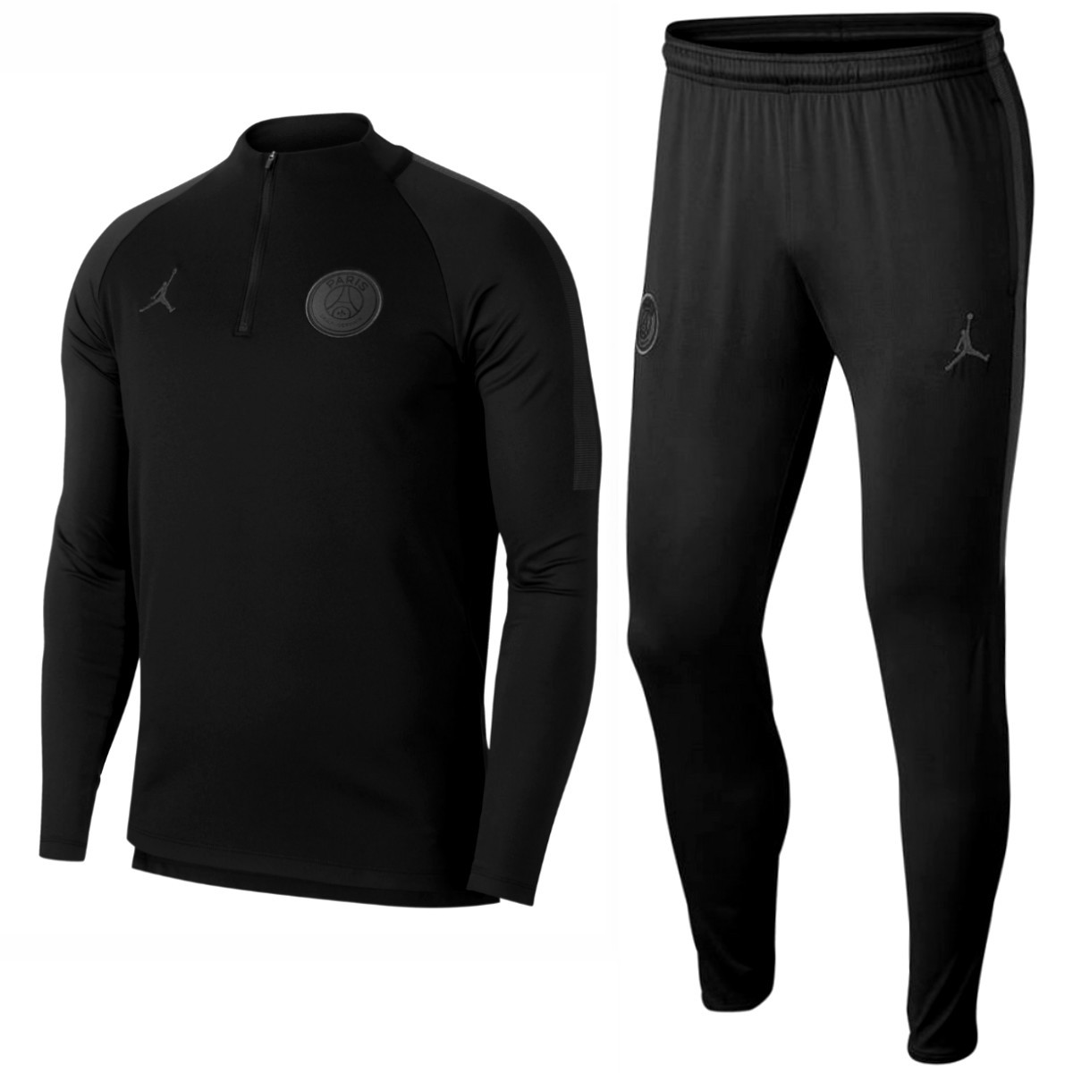 psg jordan all black tracksuit