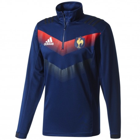 Tech sweat top d'entrainement rugby France 2015 - Adidas