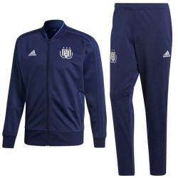 Survêtement d'entrainement Anderlecht 2018/19 bleu - Adidas