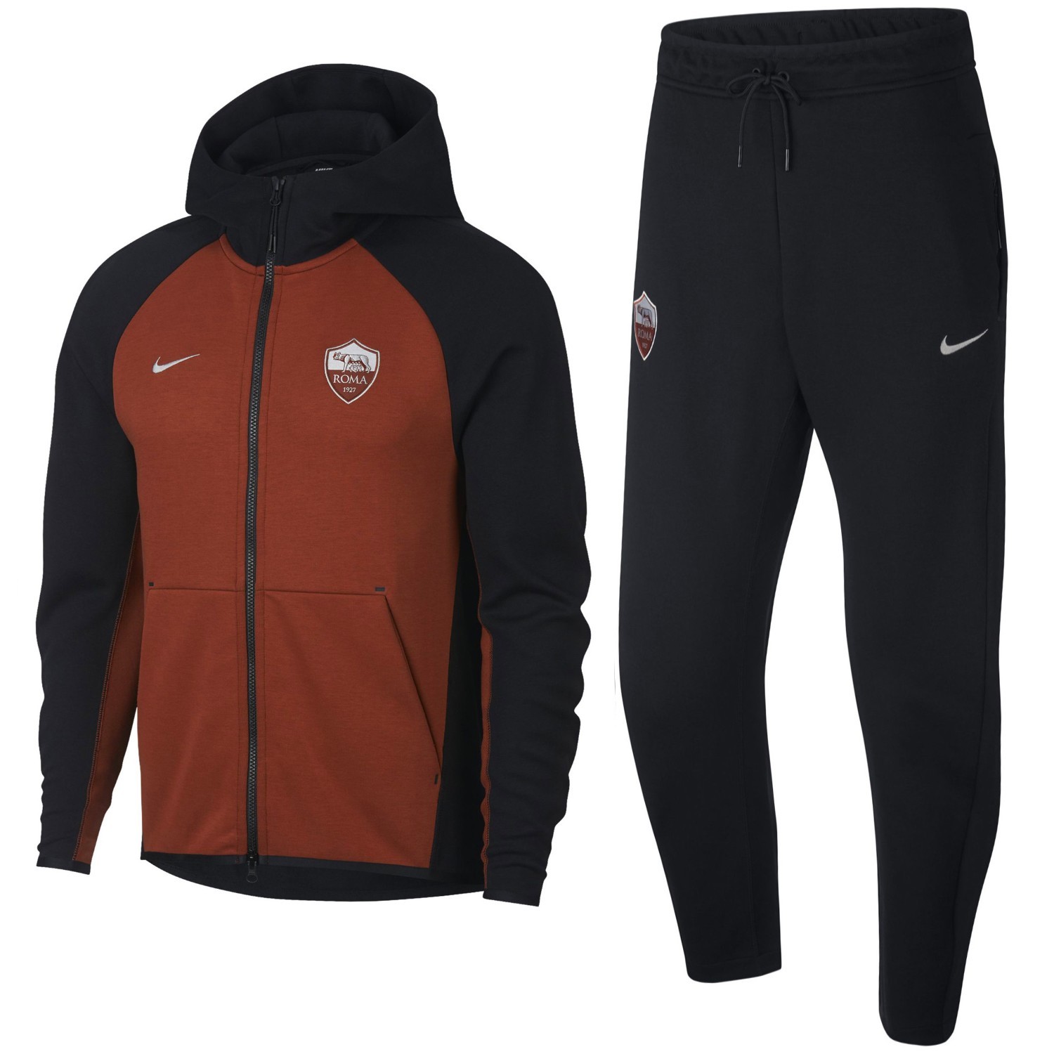 nike as roma tech fleece