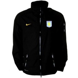 Anorak de l'Aston Villa FC formation course joueur question Nike 11/12
