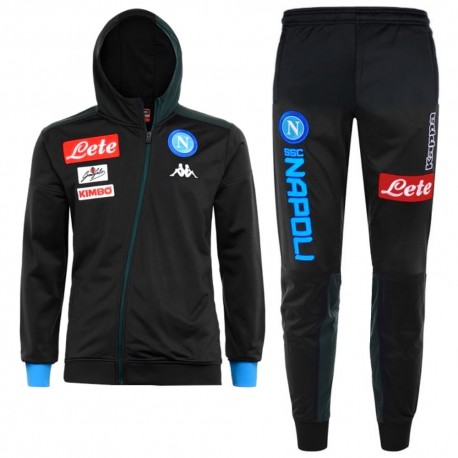 Chandal de entreno/presentación hoodie SSC Napoli 2018/19 - Kappa