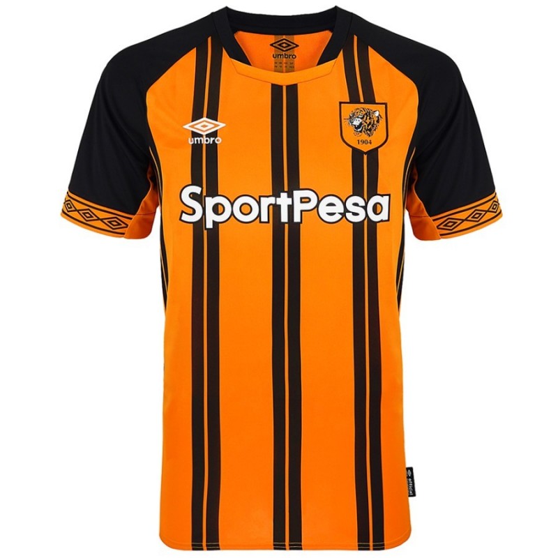 NWT HULL CITY 2017/18 L Away Umbro Football Shirt Soccer Jersey Tigers Top Kit 