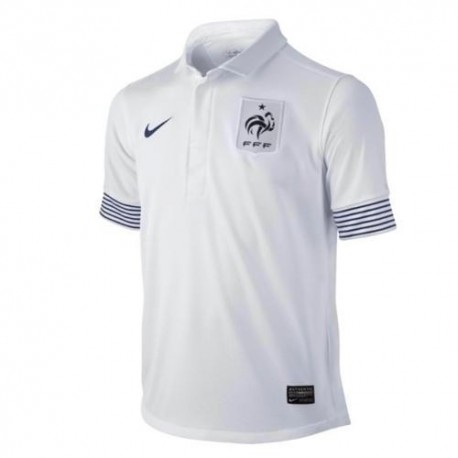 Nueva camiseta de fútbol de Francia nacional lejos Nike 2012/13